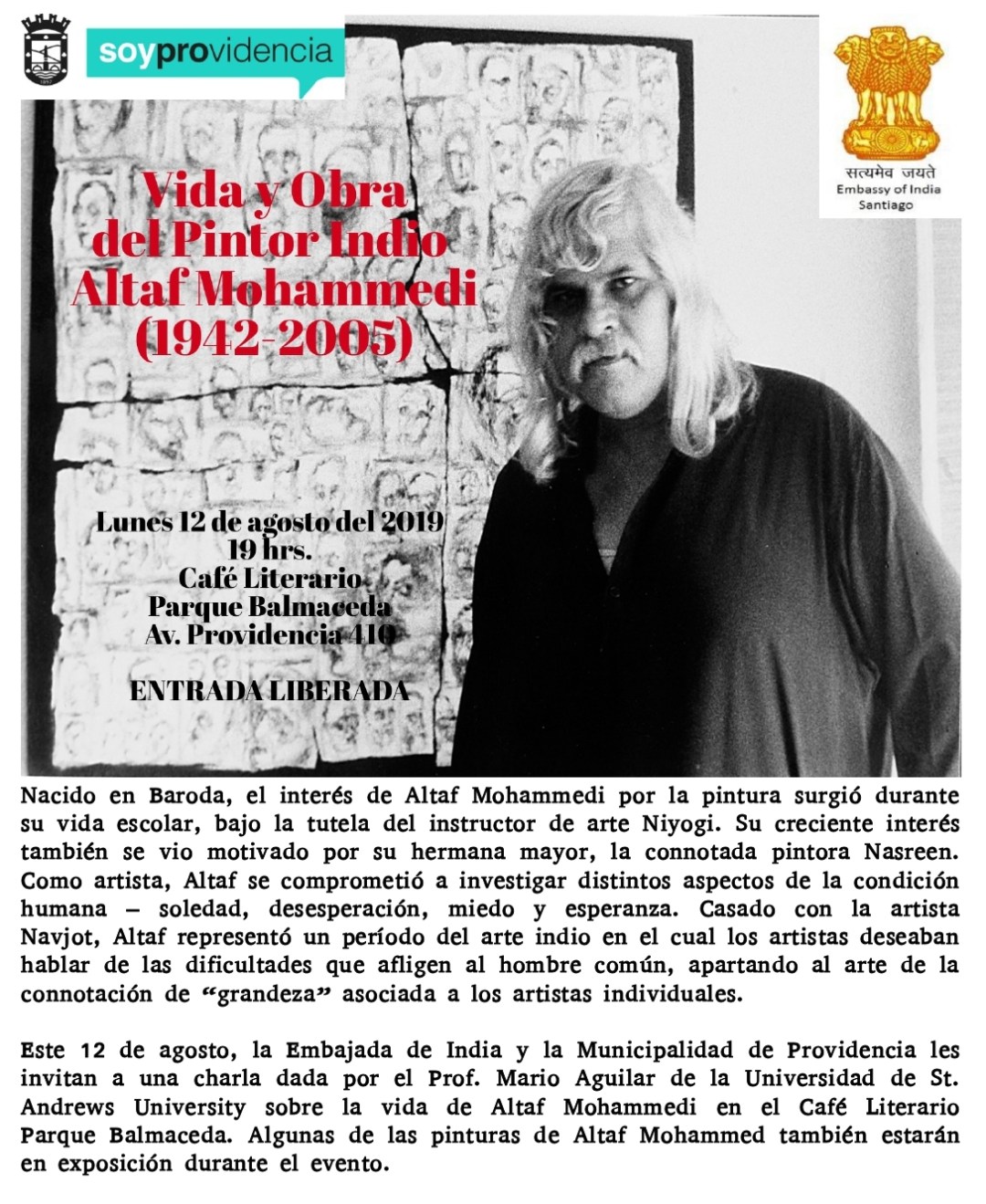 Poster - Altaf Mohammedi Providencia 410